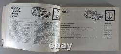 Operating Manual / Handbook Range Rover Classic 3.5L V8 Status 06/1976 German