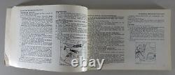 Operating Manual / Handbook Range Rover Classic 3.5L V8 Status 06/1976 German