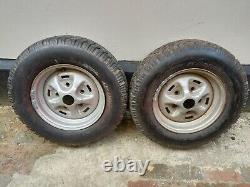Original Genuine Land Rover Range Rover Classic Rostyle Wheels & Avon Tires