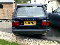 P38 Range Rover 2.5 Dse Auto Emerging Classic One Of The Very Best 4x4