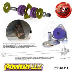 Powerflex Rear Radius Arm Front Bushes Fits Range Rover Classic 86-95 PFR32-111