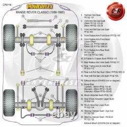 Powerflex Rear Radius Arm Front Bushes Fits Range Rover Classic 86-95 PFR32-111