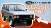 Pr Sentation Range Rover Classic 1984 Matching Number Pour Cette Luxueuse Anglaise