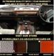 RANGE ROVER CLASSIC 1986-1996 LAND ROVER Walnut Wood Carbon Gloss Black Dash Kit