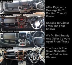 RANGE ROVER CLASSIC 1986-1996 LAND ROVER Walnut Wood Carbon Gloss Black Dash Kit