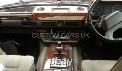 RANGE ROVER CLASSIC 1986-1996 LAND ROVER Walnut Wood Carbon Gloss Black Dash Kit