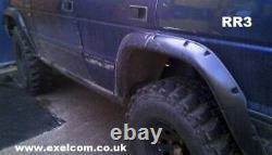 RANGE ROVER CLASSIC 5 doors EXTENDED WHEEL ARCH SET x 6 made of grp