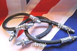 RANGE ROVER CLASSIC FULL SET OF BRAKE-CLUTCH RUBBER HOSE FROM 11/1970 to 7/1977
