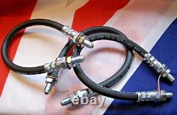 RANGE ROVER CLASSIC FULL SET OF BRAKE-CLUTCH RUBBER HOSE FROM 11/1970 to 7/1977