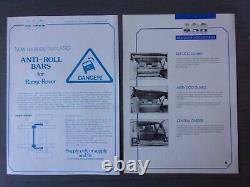RANGE ROVER CLASSIC orig Conversions & Accessories Brochure Pack ASG Alan Smith