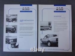 RANGE ROVER CLASSIC orig Conversions & Accessories Brochure Pack ASG Alan Smith