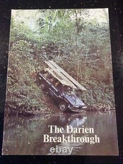 RANGE ROVER DARIEN GAP EXPEDITION Publicity Brochure 1972 RANGE ROVER CLASSIC