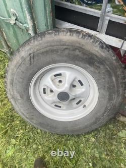 RANGE ROVER / Defender CLASSIC ROSTYLE STEEL WHEELS AND TYRES x 5