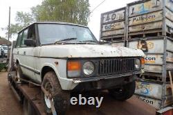 Range Rover Classic 1984 White Manual 60K 3.8 Conversion BREAKING REAR AXLE