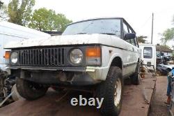 Range Rover Classic 1984 White Manual 60K 3.8 Conversion BREAKING REAR AXLE