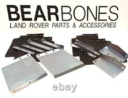 Range Rover Classic 1986-1994 Front & Rear Mud Flaps & Brackets Kit MXC5587