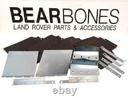 Range Rover Classic 1986-1994 Front & Rear Mud Flaps & Brackets Kit MXC5587
