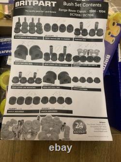 Range Rover Classic 1988-1994 Full Polyurethane Bush Set