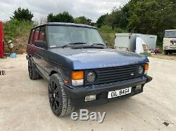 Range Rover Classic 200tdi, Hard Dash, Manual, Cloth Interior