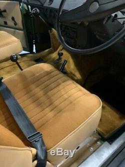 Range Rover Classic 2 Door Early Right Hand Front Carpet Set NEW