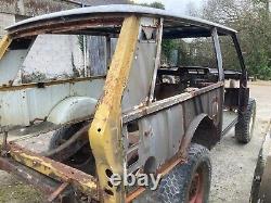 Range Rover Classic 2 door (UK RHD) shell for restoration