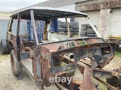 Range Rover Classic 2 door (UK RHD) shell for restoration