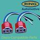 Range Rover Classic 2 x H4 Ceramic Headlight Connector Block By Ring