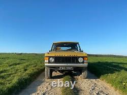 Range Rover Classic 3.9 V8 Suffix D 1975 2 Door Bahama Gold LTD Edition Washer W