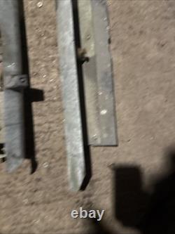 Range Rover Classic 4 Door Rear bumper Genuine Good Galvanised Pair Full Set