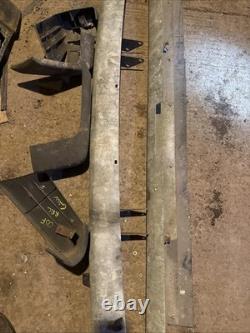Range Rover Classic 4 Door Rear bumper Genuine Good Galvanised Pair Full Set