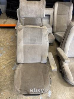 Range Rover Classic 4 Door Set of Seats Grey Cloth Manual Seats for Refurb (B)