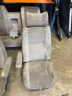 Range Rover Classic 4 Door Set of Seats Grey Cloth Manual Seats for Refurb (B)