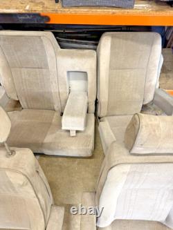 Range Rover Classic 4 Door Set of Seats Grey Cloth Manual Seats for Refurb (B)