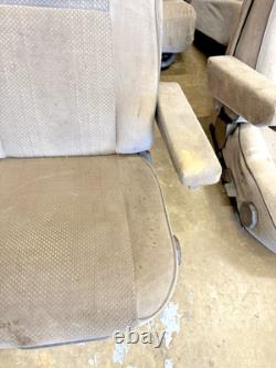 Range Rover Classic 4 Door Set of Seats Grey Cloth Manual Seats for Refurb (B)