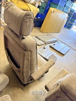 Range Rover Classic 4 Door Set of Seats Grey Cloth Manual Seats for Refurb (B)