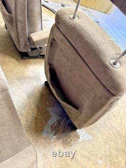 Range Rover Classic 4 Door Set of Seats Grey Cloth Manual Seats for Refurb (B)