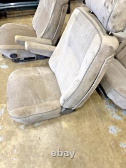 Range Rover Classic 4 Door Set of Seats Grey Cloth Manual Seats for Refurb (B)