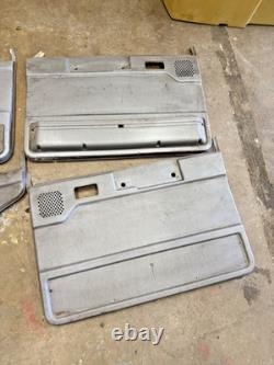 Range Rover Classic 4 Door Set of Seats Grey Cloth Manual Seats for Refurb (B)