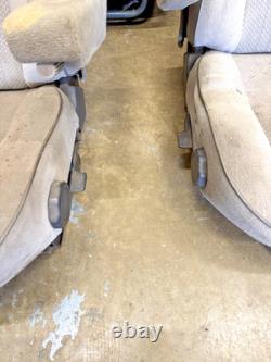 Range Rover Classic 4 Door Set of Seats Grey Cloth Manual Seats for Refurb (B)