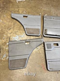 Range Rover Classic 4 Door Set of Seats Grey Cloth Manual Seats for Refurb (B)