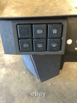 Range Rover Classic 90-92 Lower Dash Trim Bezel With Switches Factory