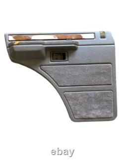 Range Rover Classic 90-94 SWB Left Rear Door Panel W. Trim Drivers Side Gray