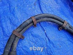 Range Rover Classic Early 3 Bolt Power Steering Pipes, 594795, 524160 1972- 85