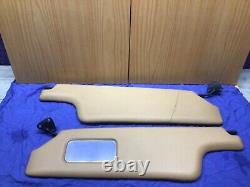Range Rover Classic Early Rhd 2 Door Sun Visors With Passenger Mirror Lh Rh Pair