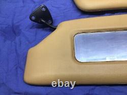 Range Rover Classic Early Rhd 2 Door Sun Visors With Passenger Mirror Lh Rh Pair