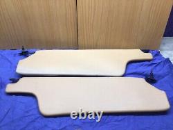 Range Rover Classic Early Rhd 2 Door Sun Visors With Passenger Mirror Lh Rh Pair