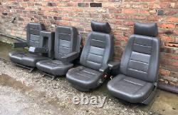 Range Rover Classic Electric Leather Seats In Winchester Grey