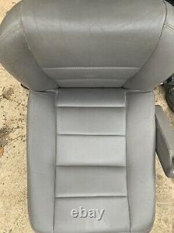 Range Rover Classic Electric Seats Full Set In Light Grey Leather