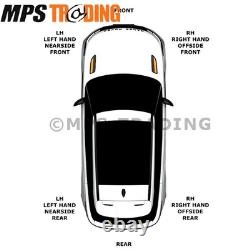 Range Rover Classic Footwell Trims LHD RHD Recessed with Cut-Out Type 1x DA1630