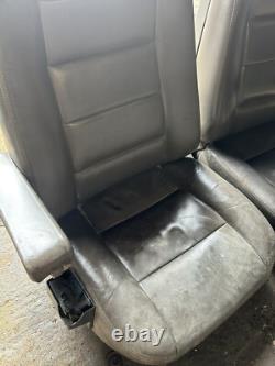 Range Rover Classic Grey Leather Seats